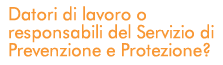 Servizio integrato di prevenzione e controllo dei luoghi di lavoro